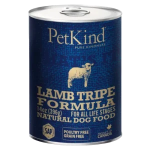 Petkind Lamb & Lamb Tripe Formula (Single Animal Protein)