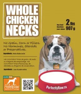 Perfectly Raw Chicken Necks